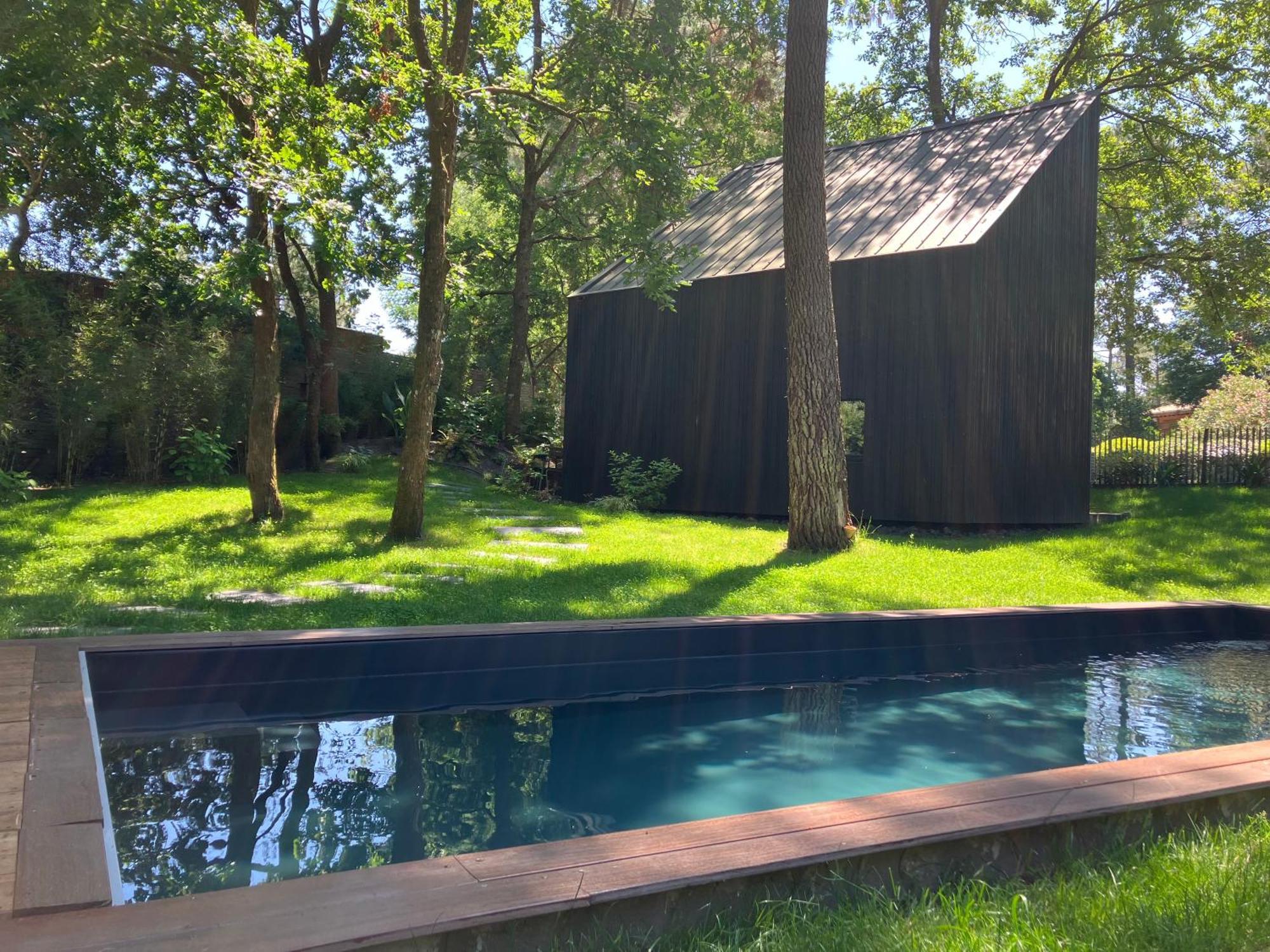 Nouveau - Ecolodge 'Calme Et Nature' - Avec Piscine Au Golf-Lac De Biscarrosse - Couchage 2 Personnes 外观 照片